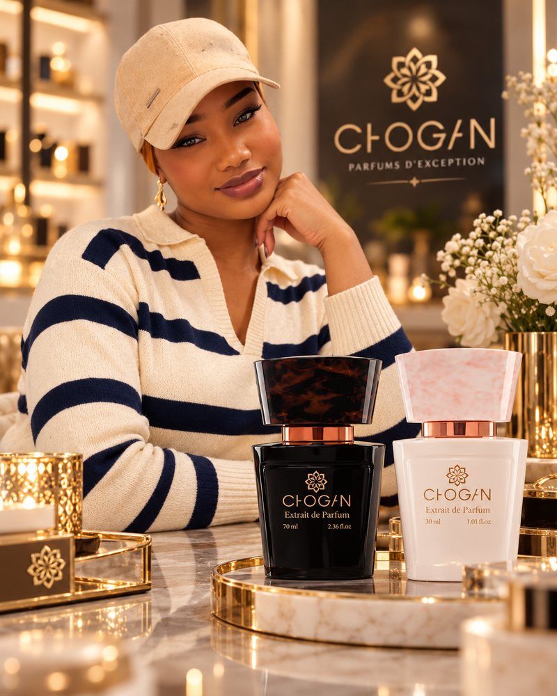 Amyna avec les extraits de parfum Chogan