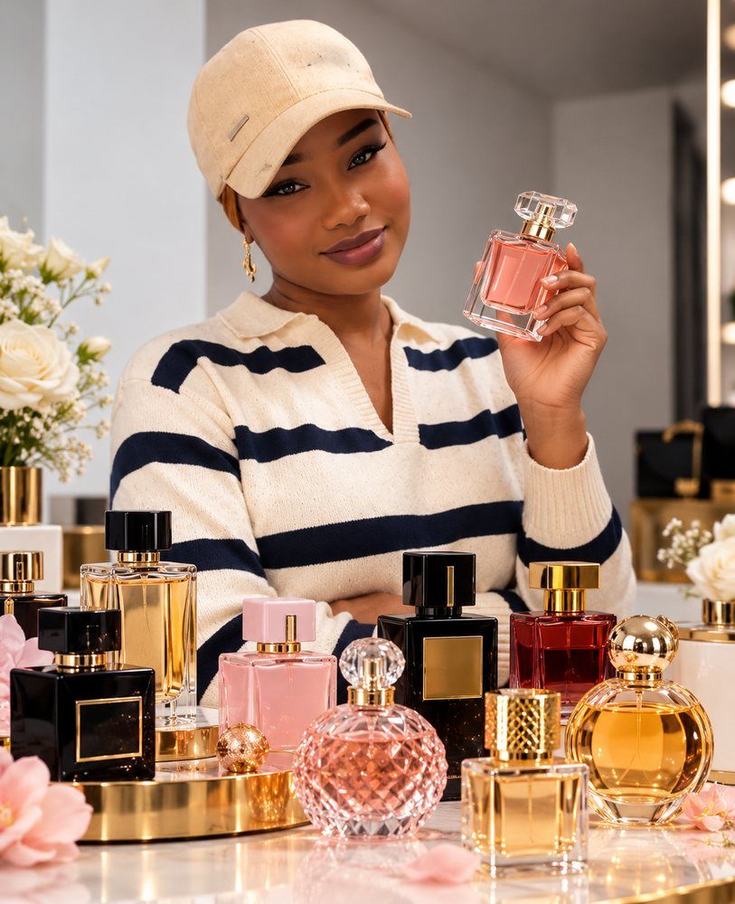 Amyna présente ses parfums